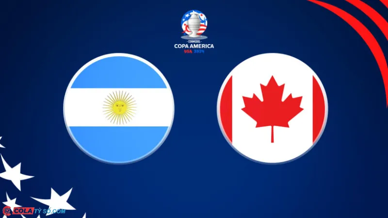 Soi kèo Argentina vs Canada lúc 7h00 ngày 10/07: Copa America 2024