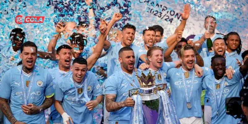 Manchester City vô địch Ngoại hạng Anh 2023/2024