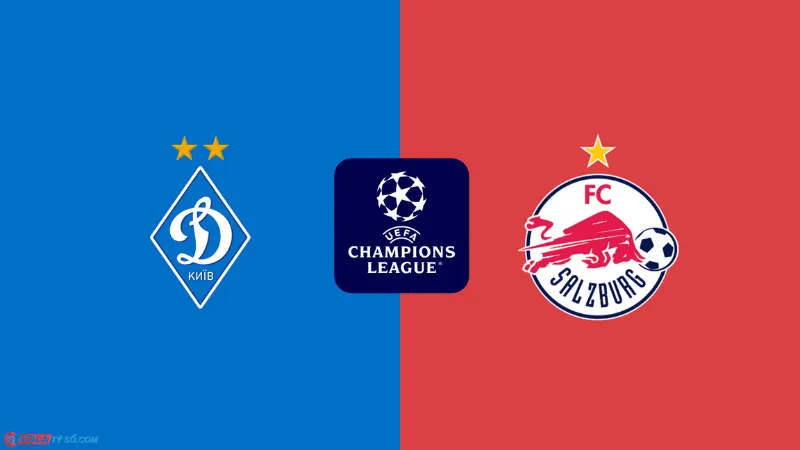 Soi kèo Dynamo Kyiv vs Salzburg lúc 2h00 ngày 22/08: UEFA Champions League