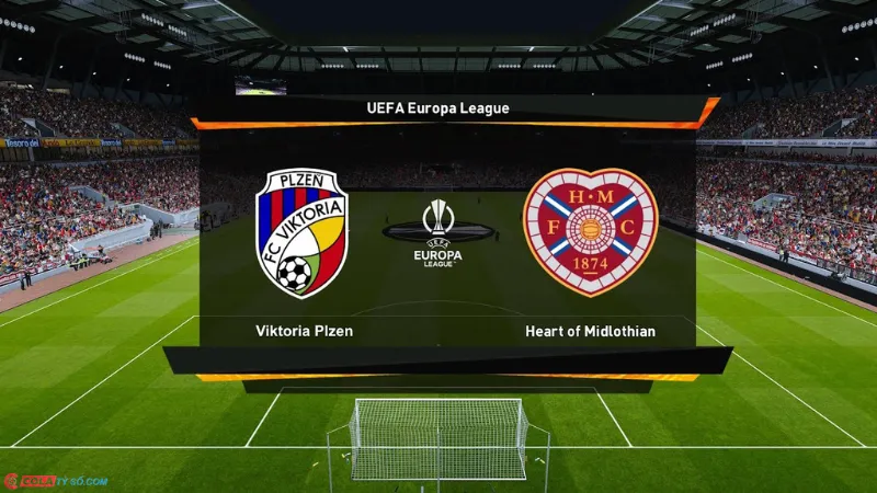 Soi kèo Plzen vs Hearts lúc 0h00 ngày 23/08: UEFA Europa League