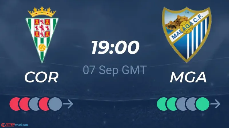 Soi kèo Cordoba vs Malaga lúc 2h00 ngày 08/09: La Liga 2